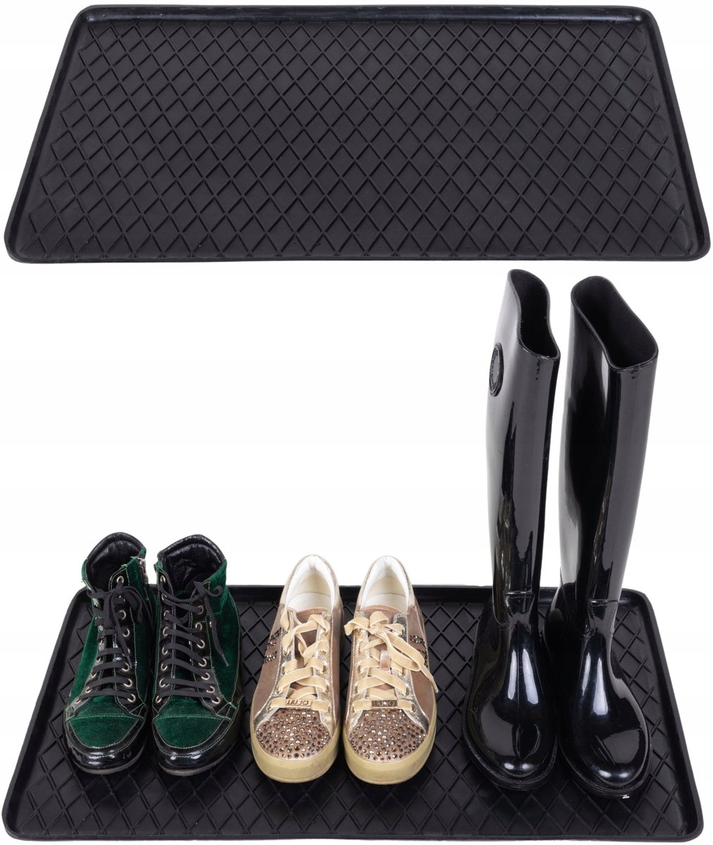 Rubberen Schoenen Opvangbak 68x38 cm - Antislip & Waterdicht