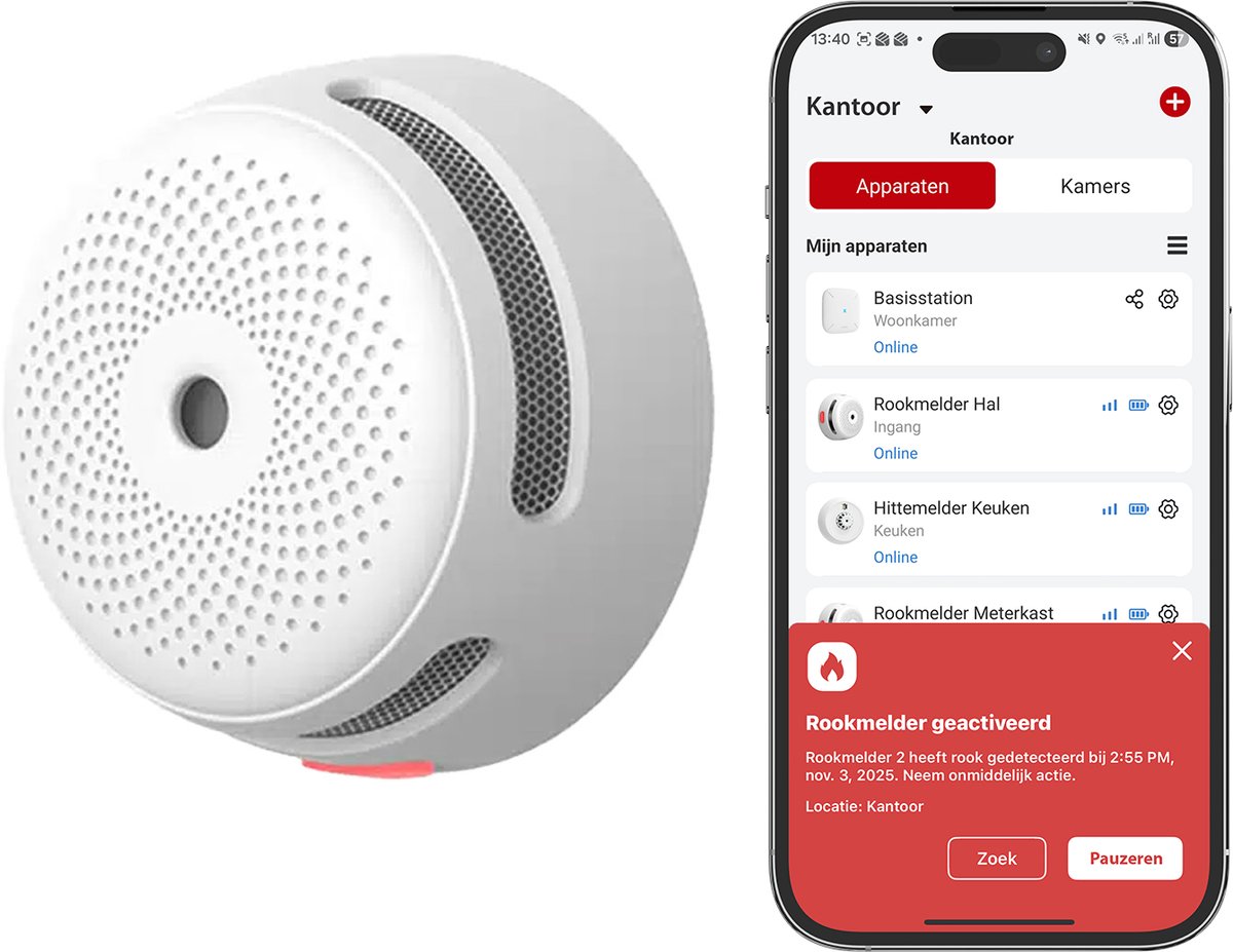 X-Sense XS01-M slimme rookmelder met wifi