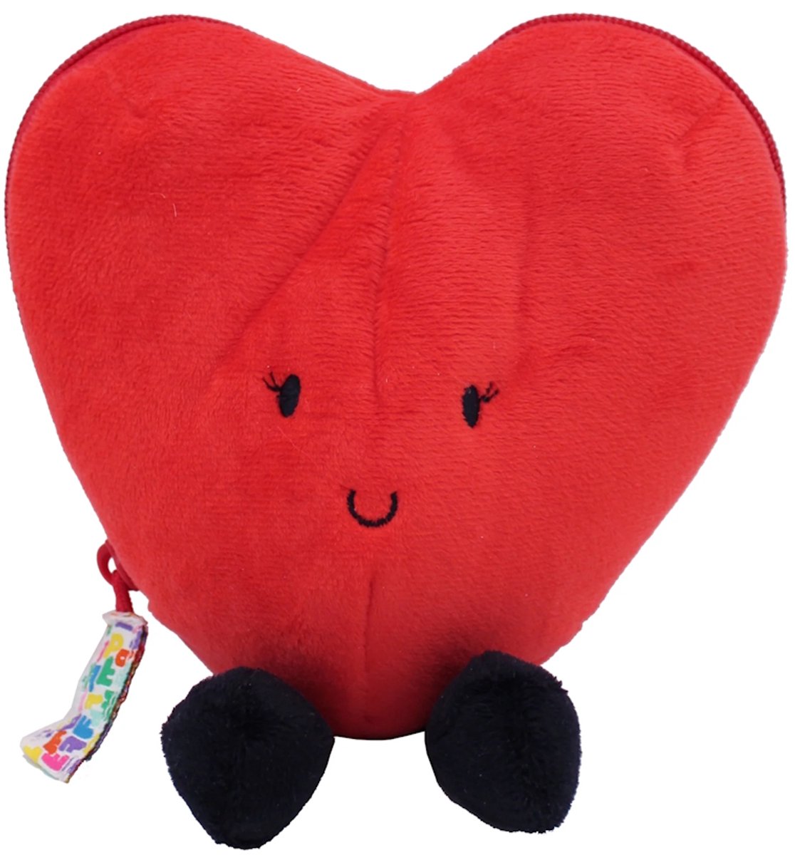 Flipetz - 2-in-1 Knuffel - Hart / Bloem - 18 x 8 x 20 cm - Les Déglingos