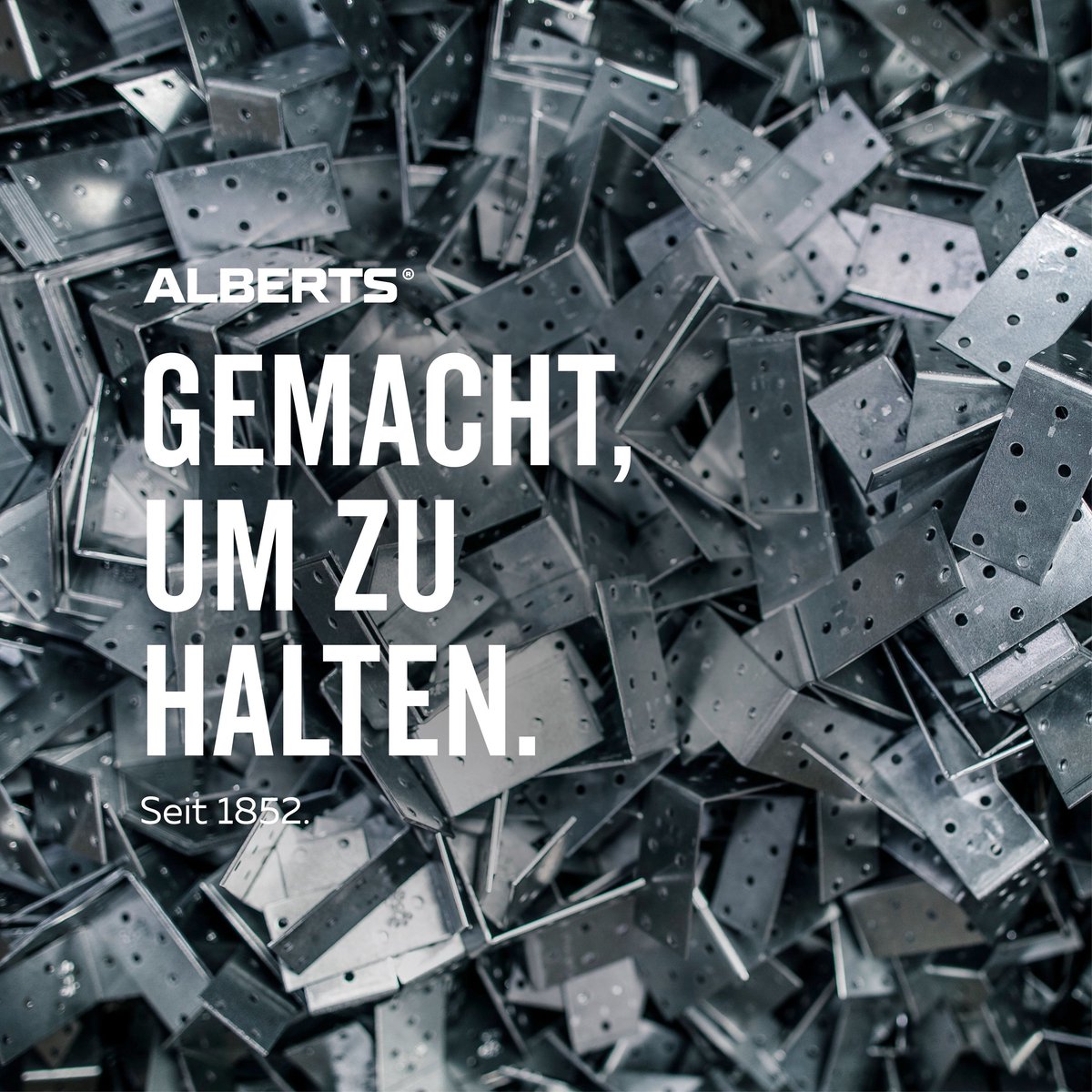 Alberts 4 x inschroefmof voor ronde of vierkante houten palen thermisch verzinkt 91 x 91 mm totale lengte 750 mm