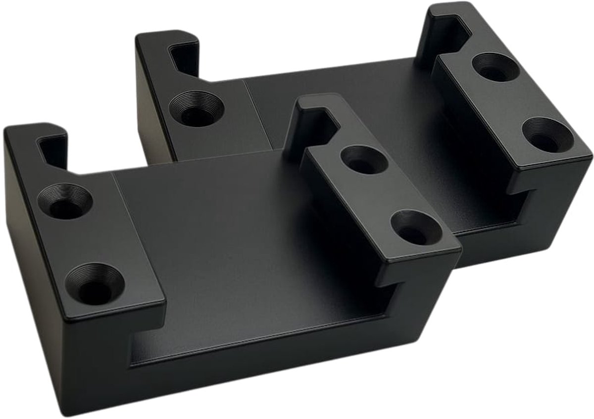 Accuhouder voor Milwaukee M18 accu - 2 stuks - Batterijhouder - Wandbevestiging - Wall Mount - Batterij NIET Inbegrepen!