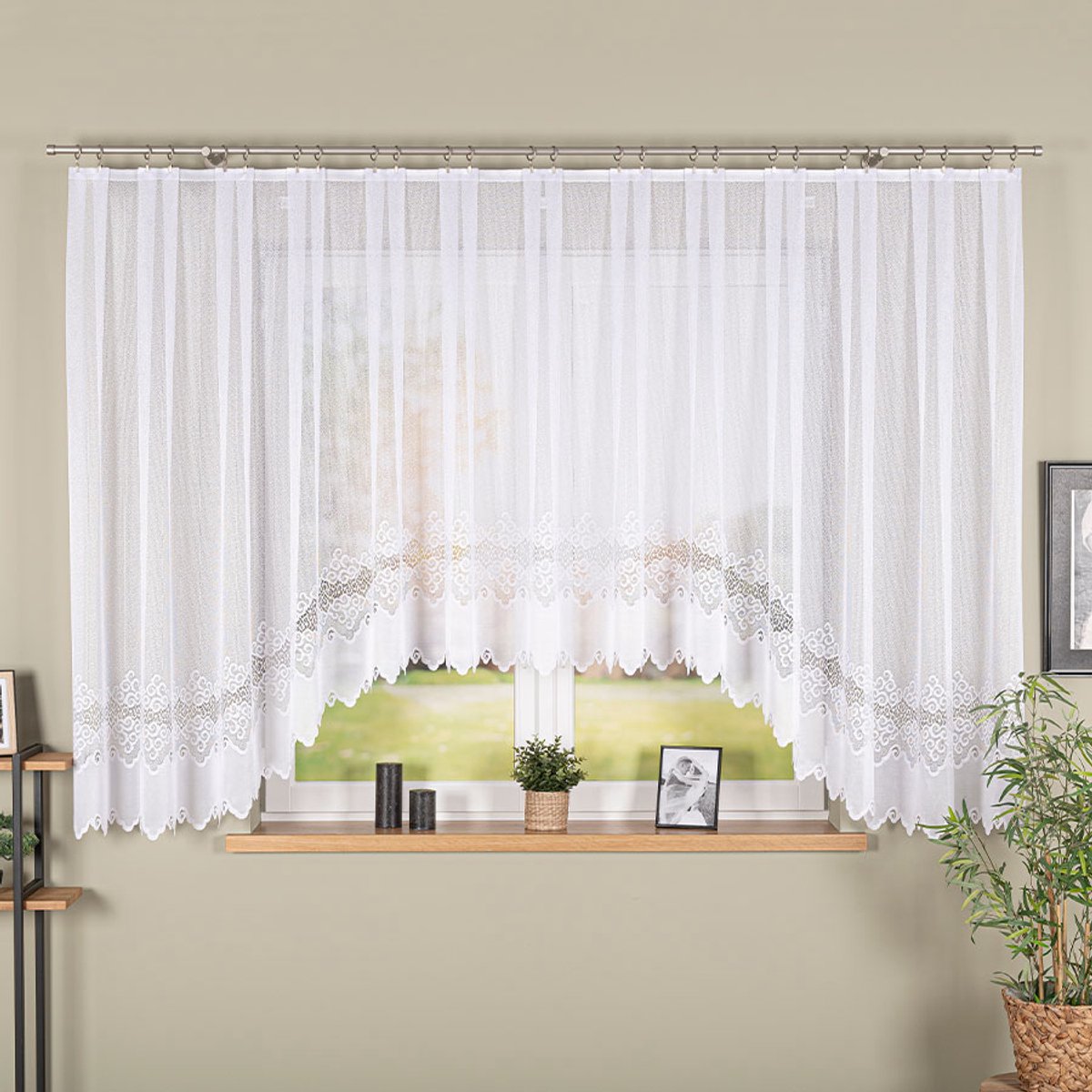 Markizeta Modesta – Jacquard Gordijn – 500x160 cm – Decoratieve Vormgeving