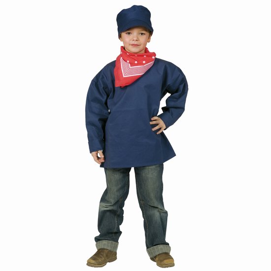 Funny Fashion - Costume de fermier tyrolien et d'Oktoberfest - Fils du fermier Harm Kind - Blauw - Taille 164 - Déguisements - Déguisements