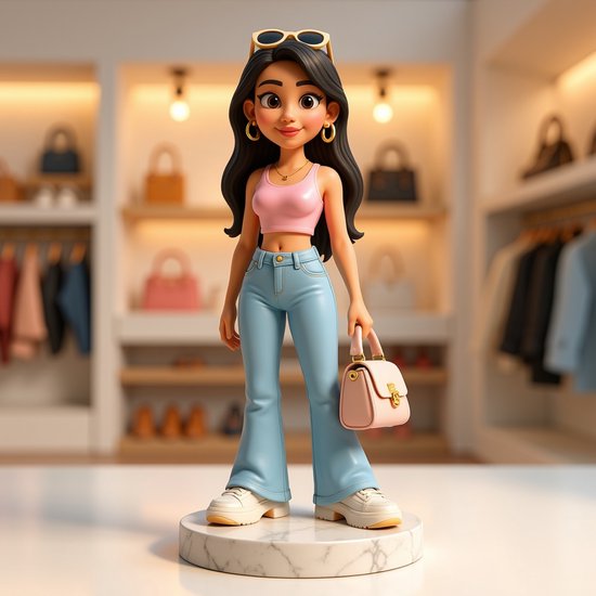 3Dream - Figurine 3D personnalisée style Pixar à votre effigie - Cadeau Uniek et Handgemaakt à Basis de votre photo