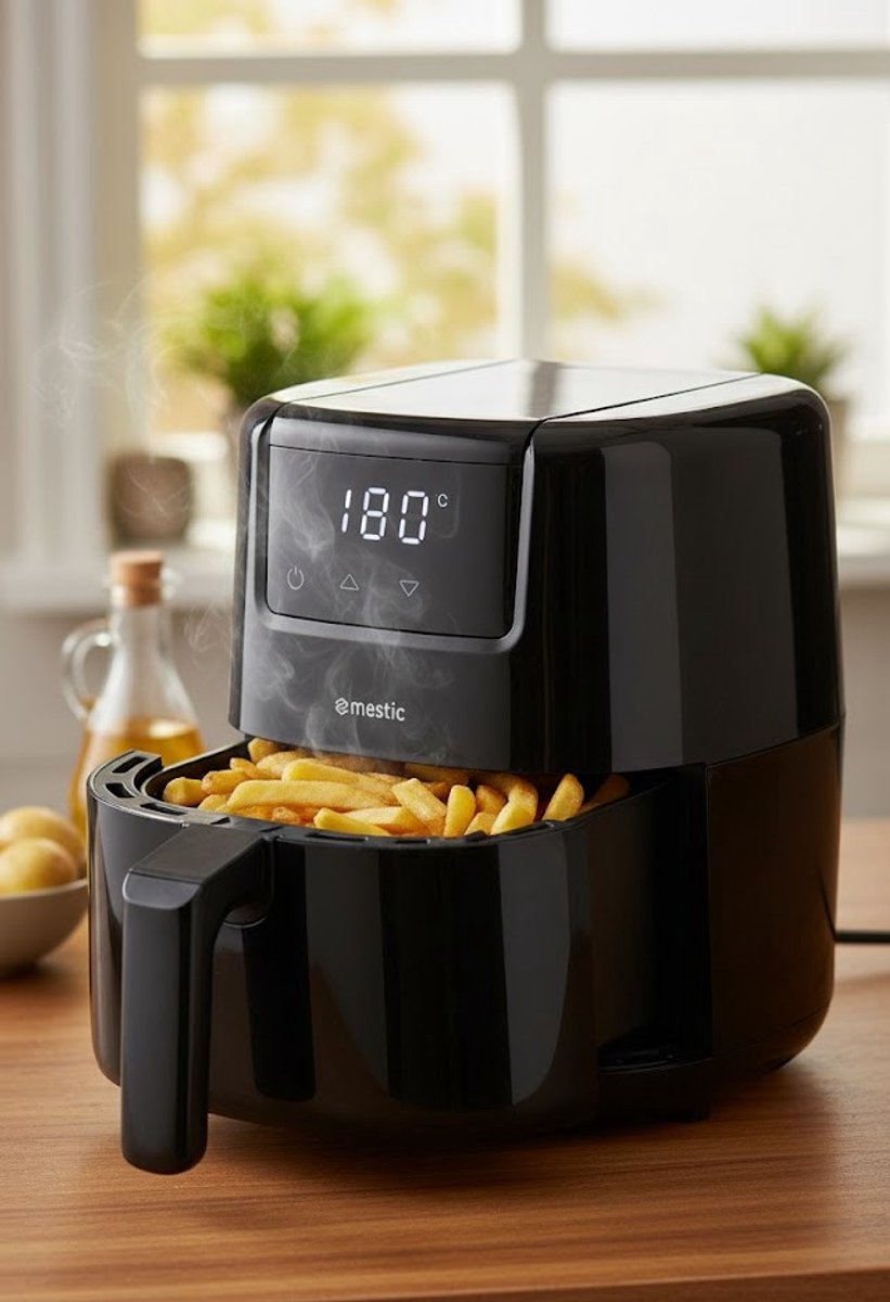 Mestic MA-300 Airfryer met Dubbele Lade 2L - afbeelding 3