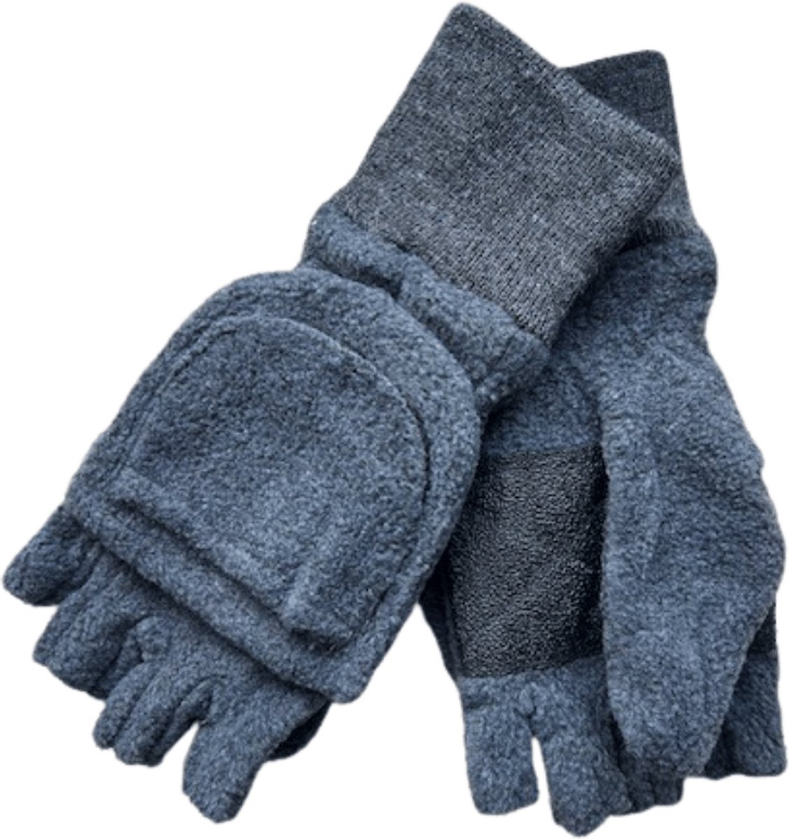 Vingerloze handschoenen / want - Dames handschoenen - Handschoenen zonder vingers - Thinsulate - Fleece - Grijs