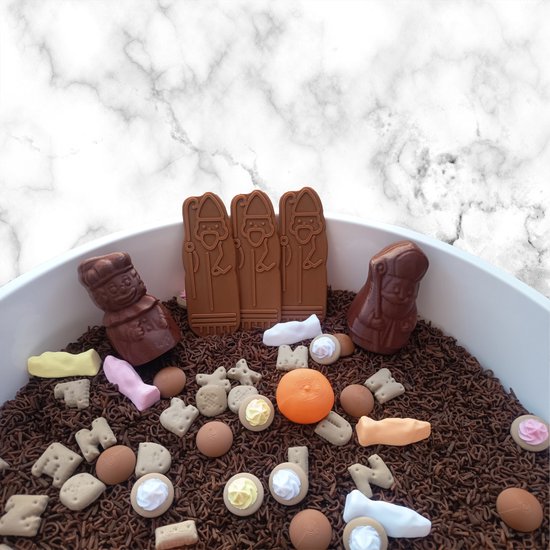 Boîte sensorielle Saint-Nicolas XL (avec croix sur onglets)