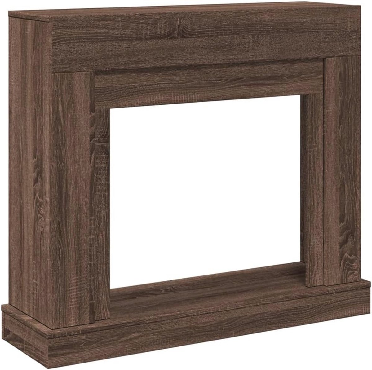Houten Haard in Eikelkleur - 100x30x87.5 cm