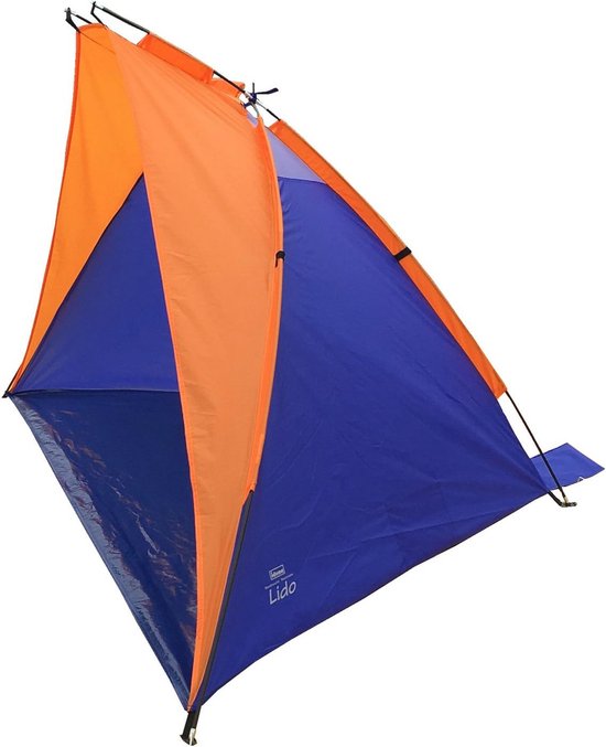 Strandschelptent Lido met UV-bescherming 40+ - Licht en compact - Ideaal voor strand zwembad tuin en vakantie - Groen van High Peak — afbeelding 4