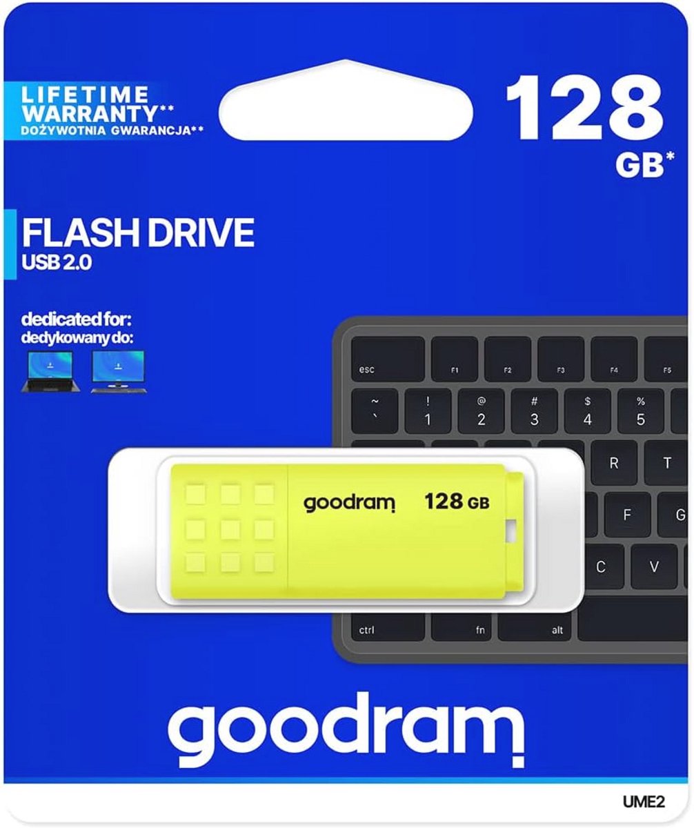 USB Stick 128 GB - USB 2.0 Flash Drive met Beschermkap en Anti-slip - Leessnelheid tot 20 MB/s