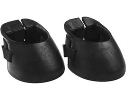KARZO - 2 stuks Anti Slip Rubber Hoevenbeschermers ter ondersteuning van het herstel bij letsel (S)- Paardenhoeven