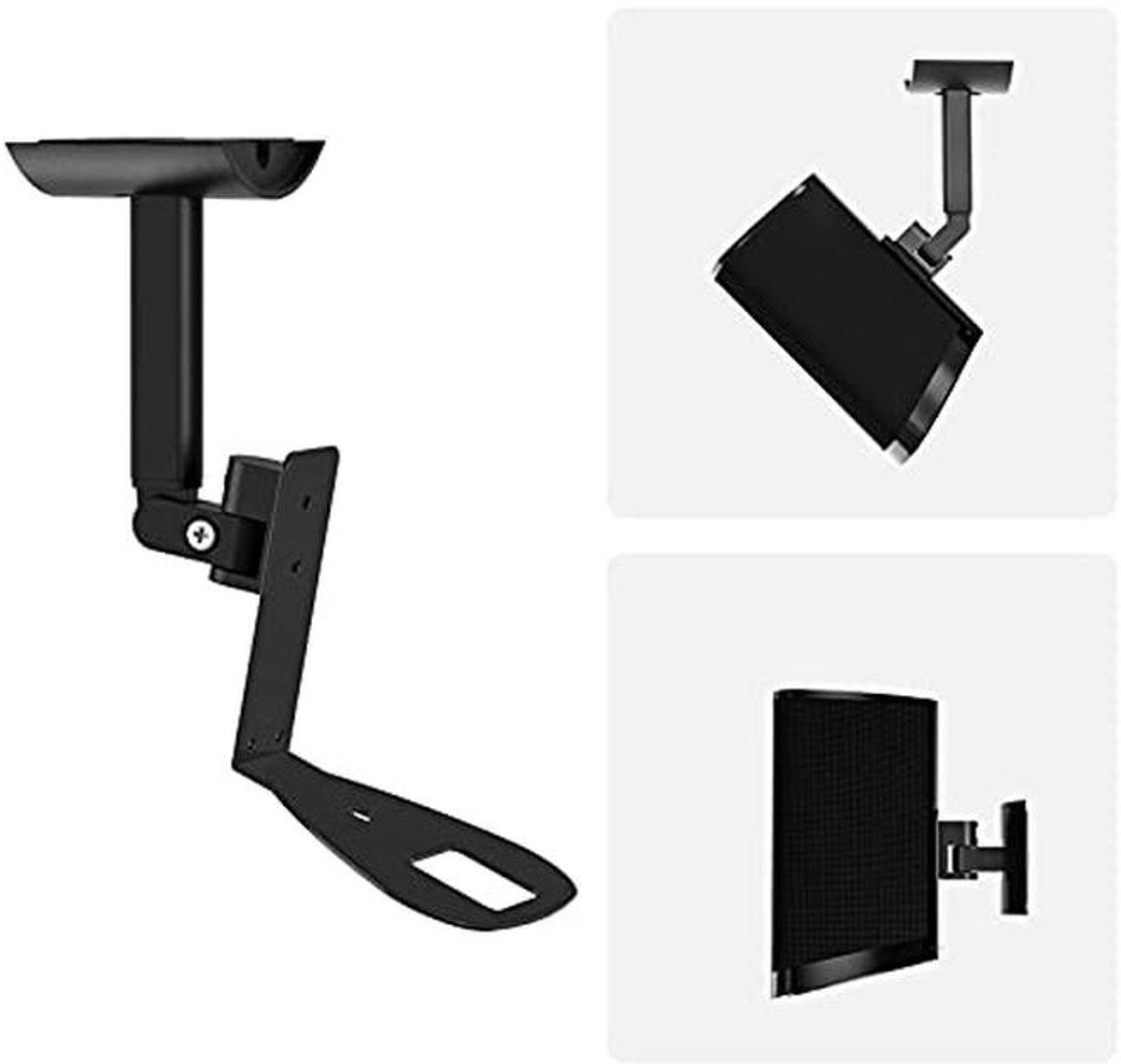 Luidspreker muurbeugel & plafondhouder voor Harman Kardon HKTS 16BQ 15BQ 16 15 14 11, draaibaar montagebeugel voor Harman Kardon HKTS 9 8 7 5 9BQ 11BQ