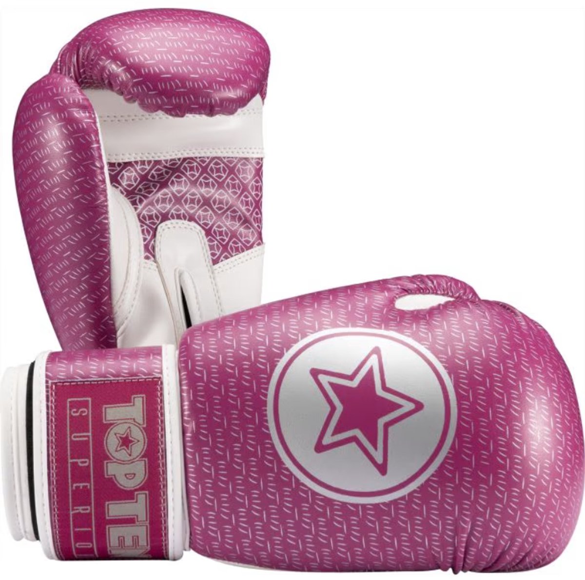 bokshandschoen paars TOP TEN 12OZ