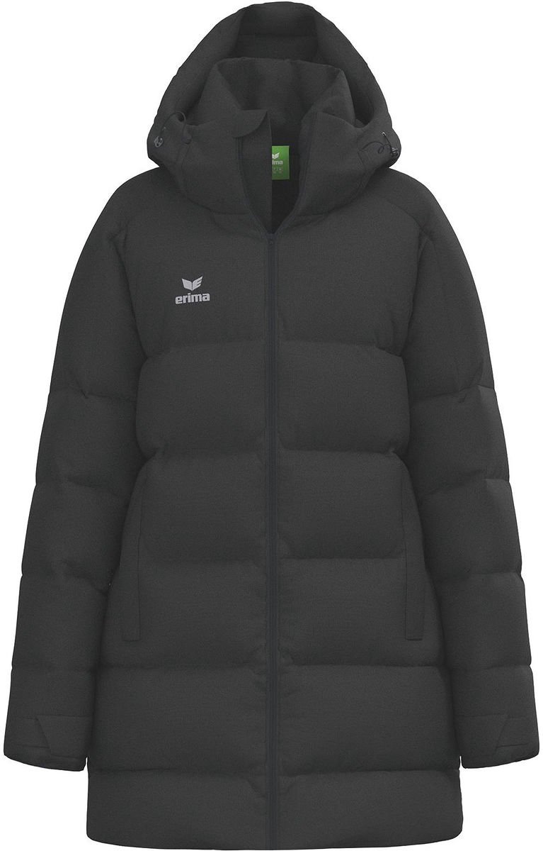 Erima Premia Winterparka Dames - Zwart | Maat: 40