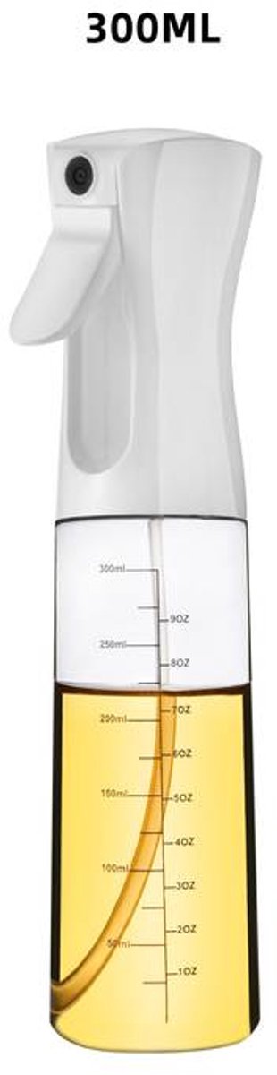 Plastic Olie Verstuiver – 200/300 ml Kookolie Dispenser – Voor BBQ, Airfryer, Salades, Bakken & Frituren – Keukengereedschap voor Olie Distributie
