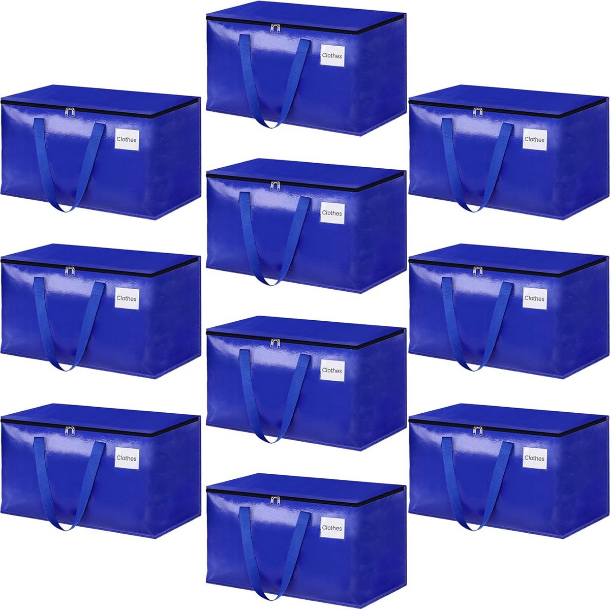 Extra Sterke Verhuisdozen Set van 10 Stuks, 93 Liter Inhoud