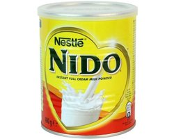 Nestlé Nido Volle Melkpoeder 2 X 400 g – Instantroom voor koffie en thee, verrijkt met vitaminen en mineralen, zonder conserveermiddelen of kleurstoffen met Kajal Sticker