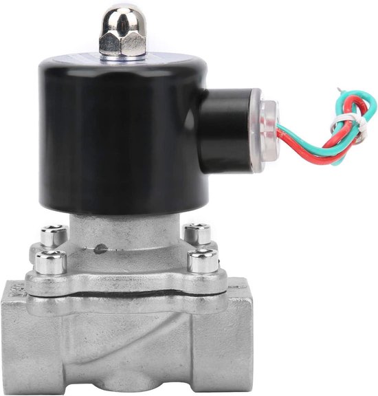 1/2 Inch Messing Elektrische Magneetklep – Normaal Gesloten – 220V AC – Ideaal Voor Waterregeling En Drukrege Ling 3 miniatura