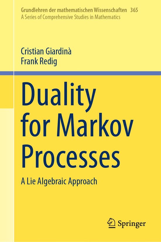 Mathematics and Statistics (R0) - Duality for Markov Process ... - cover