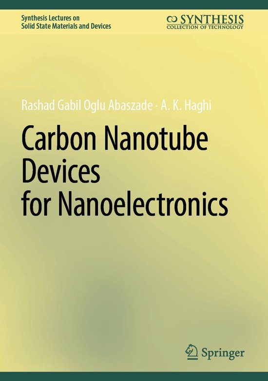 Synthesis Collection of Technology (R0) - Carbon Nanotube De ... - cover