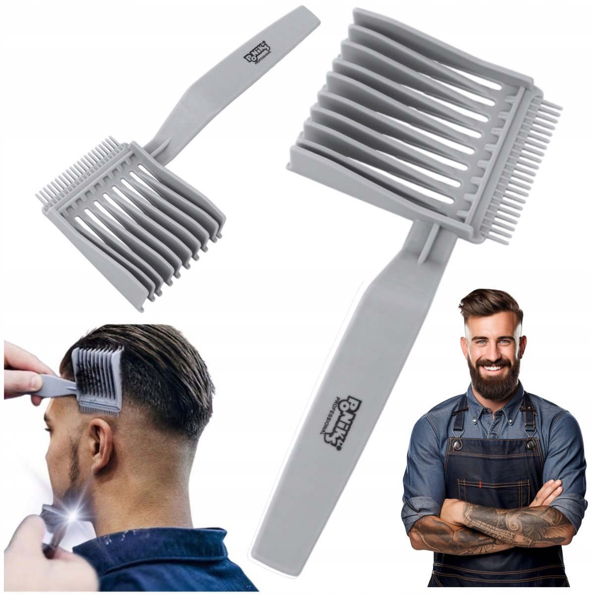 Poniks Professionele Haarstyling Kam voor Schoonheidssalons