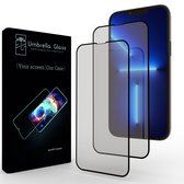 Screenprotector Glas - Geschikt voor iPhone 13 Pro Max - 14 Plus - 2.5D Full Cover | Umbrella Glass