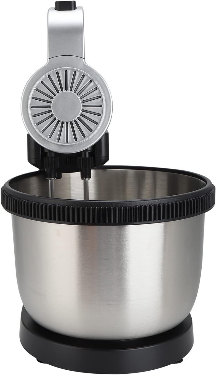 Elektrische Standmixer met Mengkom - 1000W, 5 Snelheden, Gardes & Kneedhaken
