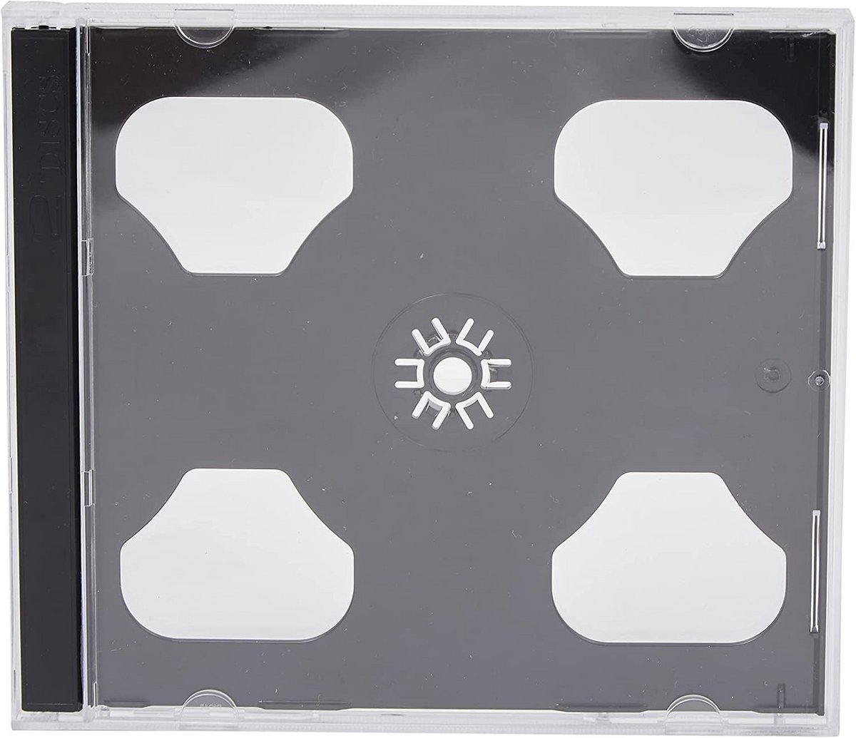 Dubbele CD/DVD Hoesjes - Set van 5 Stuks - Opslag voor 2 Schijven per Etui