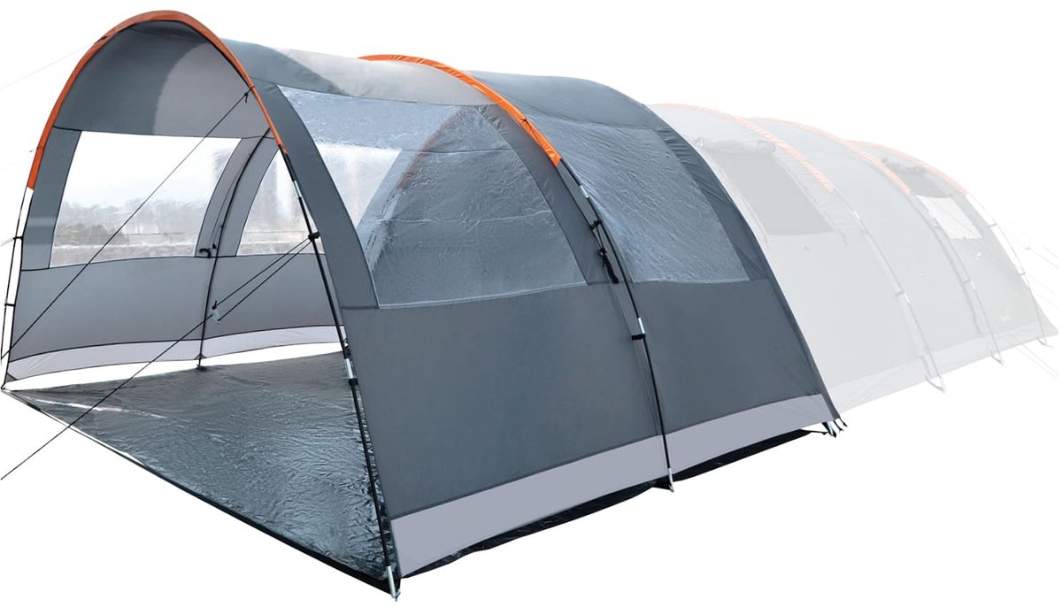 Skandika tunneltent Gotland voor 6 personen - Familietent met vastgestikte kuip, waterdicht, 5000 mm waterkolom, met/zonder Sleeper-technologie, slaapcabine met scheidingswand, muskietennet | Kampeertent