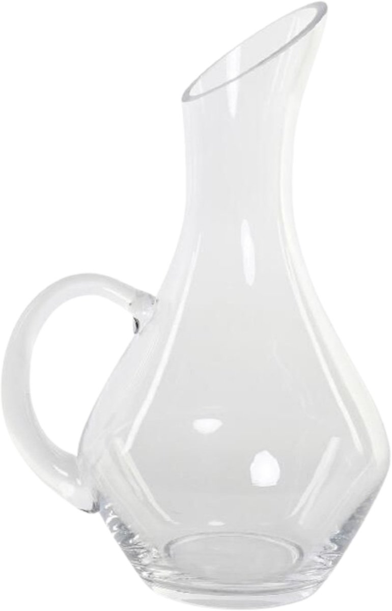 ITEM Wijn karaf - 1,4 liter - glas - smalle hals - optimale smaak - decanteerkaraf