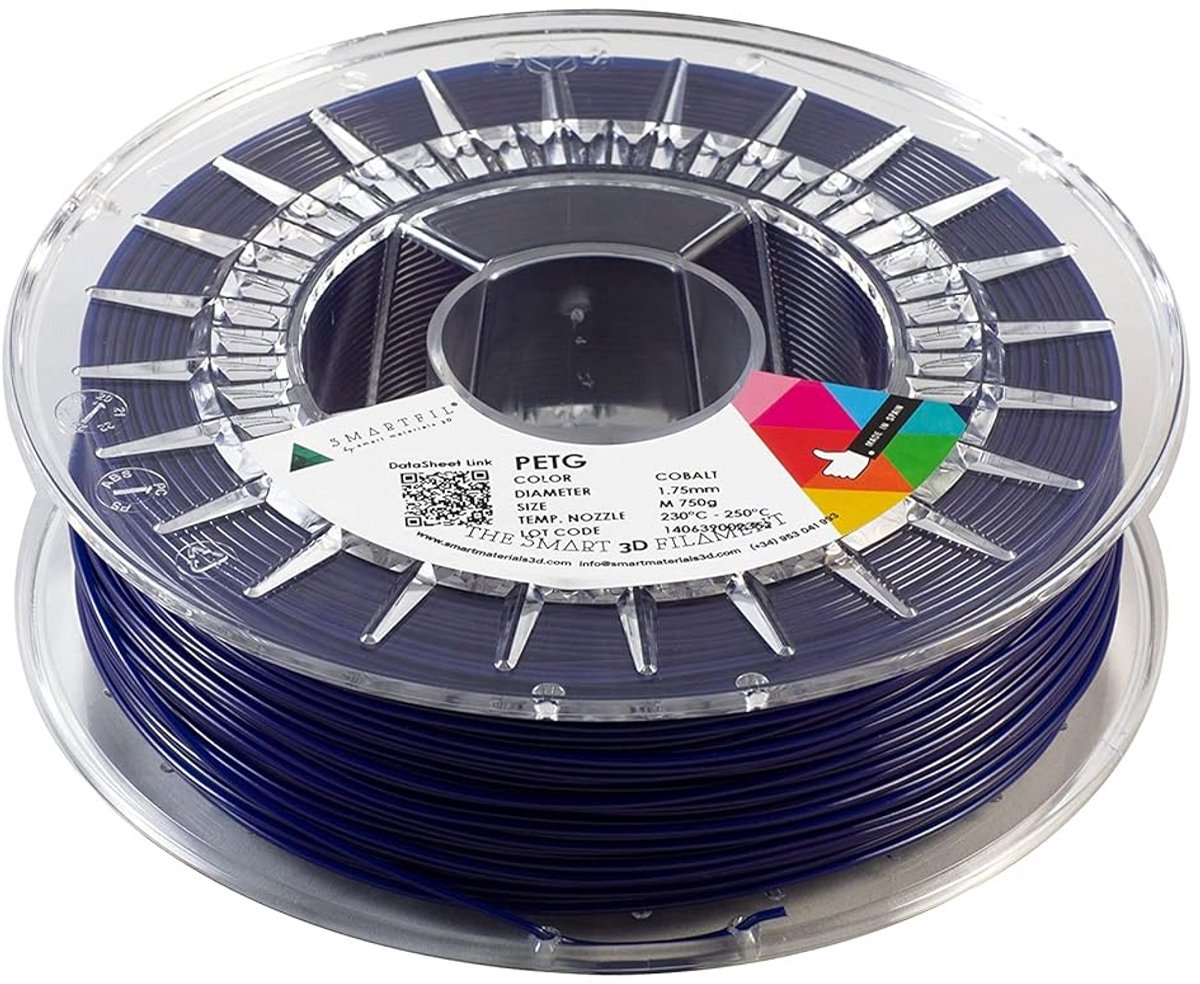 Transparant PETG 3D Printer Filament 1.75mm 750g - Hoogwaardig en Eenvoudig te Printen
