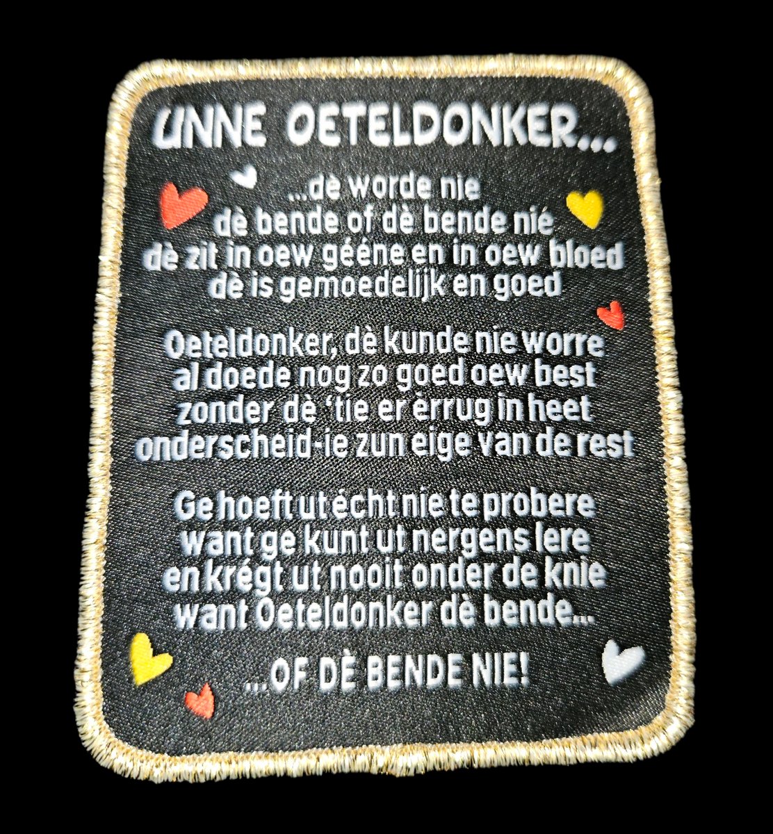 Carnavalsembleem "unne oeteldonker"