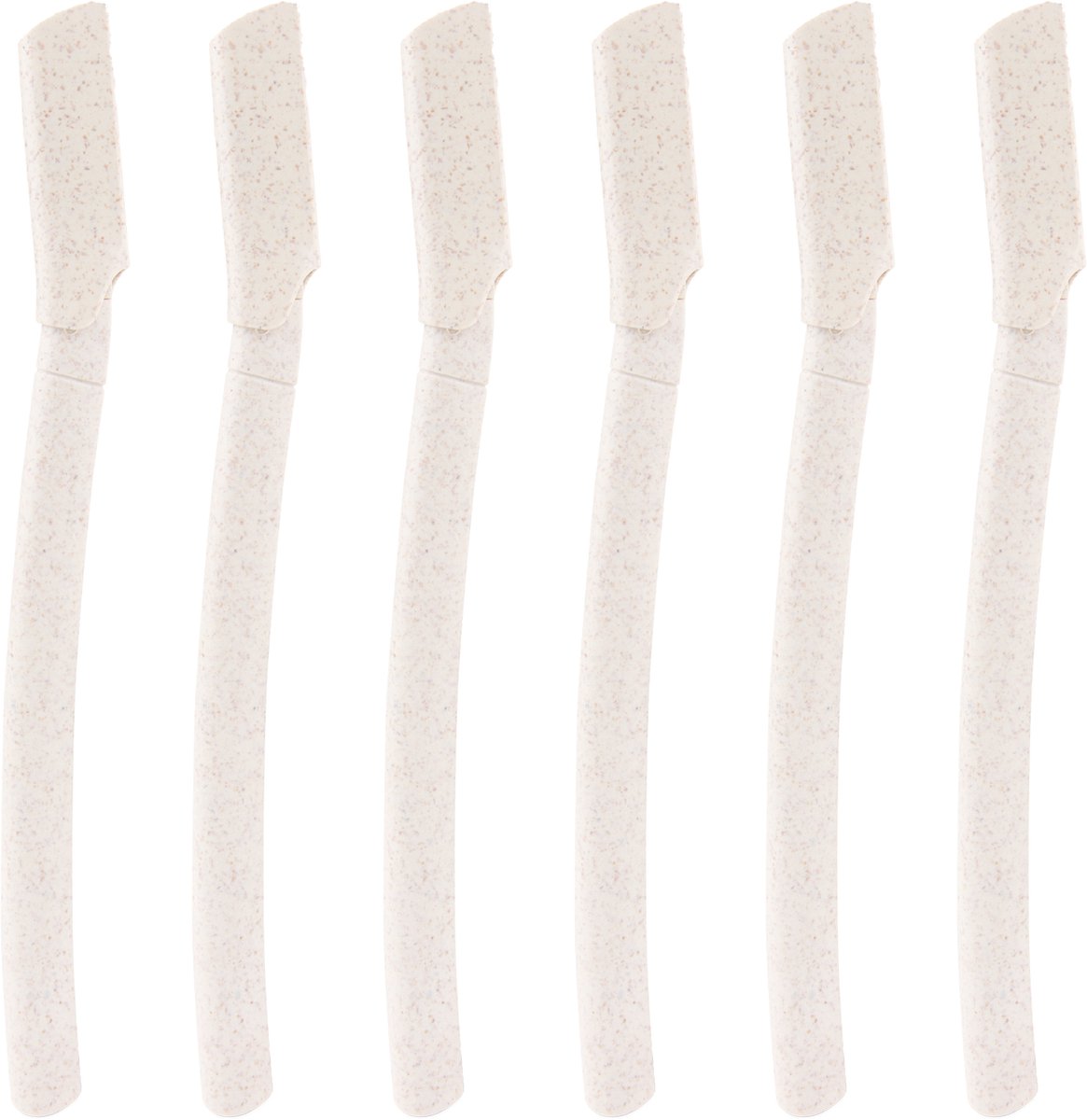 INTER-ESQUE Dermaplaning Mesjes Groot – Wenkbrauw Mesje – Gezichtsscheermes – Tarwestro – 6 Stuks