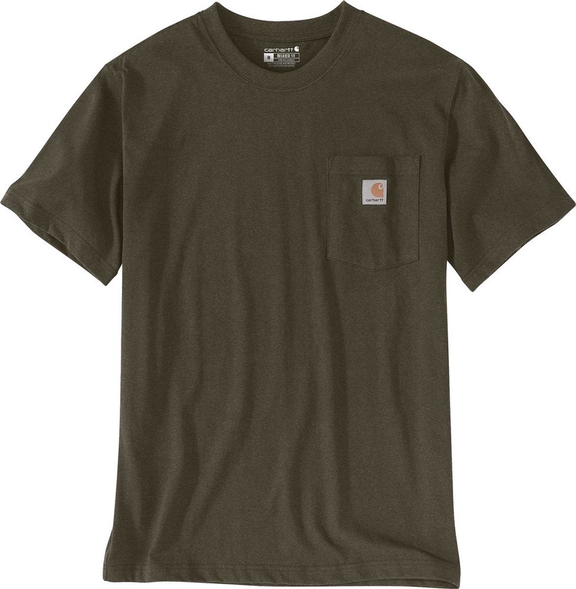 Carhartt Dearborn Relaxed Pocket T-Shirt 103296 -L Burnished Logs Heather