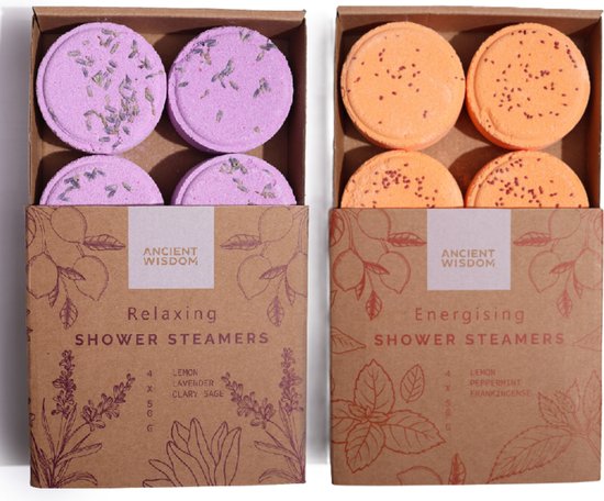 Douche Steamers Relax and Energy - Zen Douche Steamers - Spa Shower Steamers