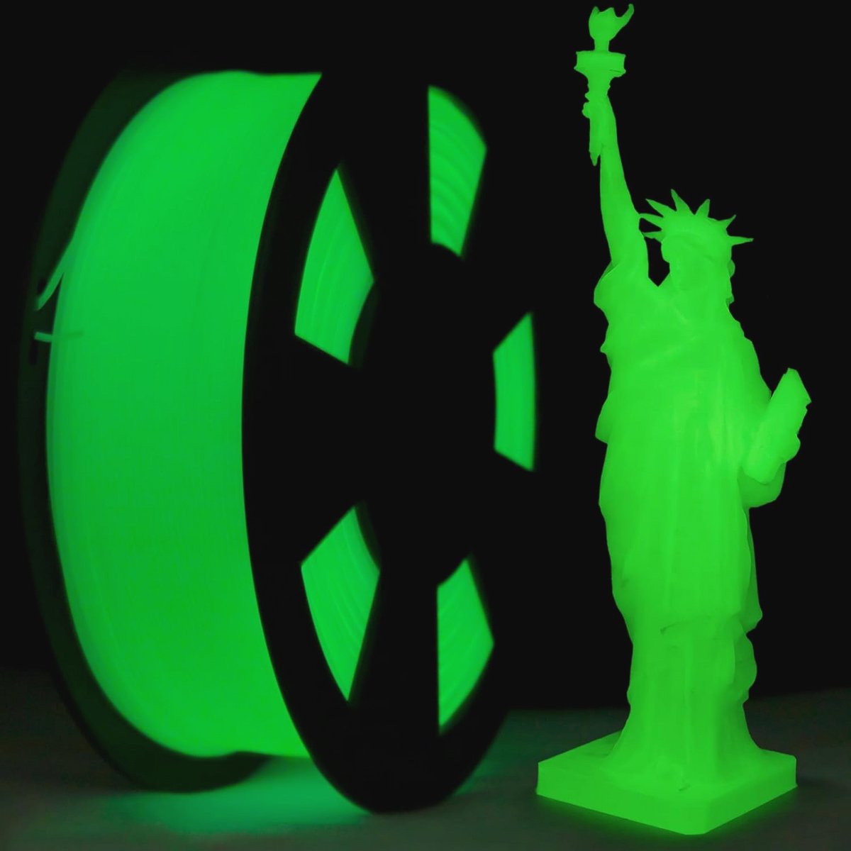 3D Printer Filament PLA PRO Glow In The Dark 1.75mm 1KG – Ideaal Voor Creatieve Projecten