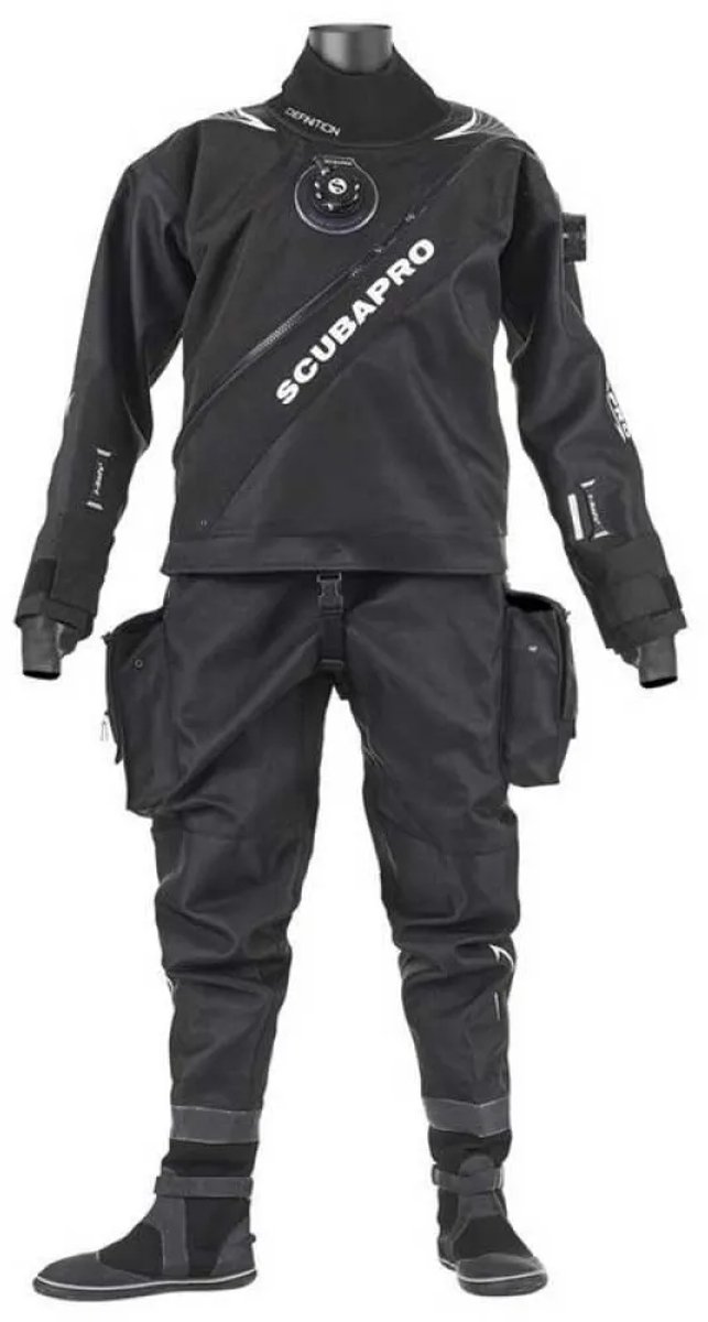Scubapro Definition Dames Droogpak Zwart L Vrouw