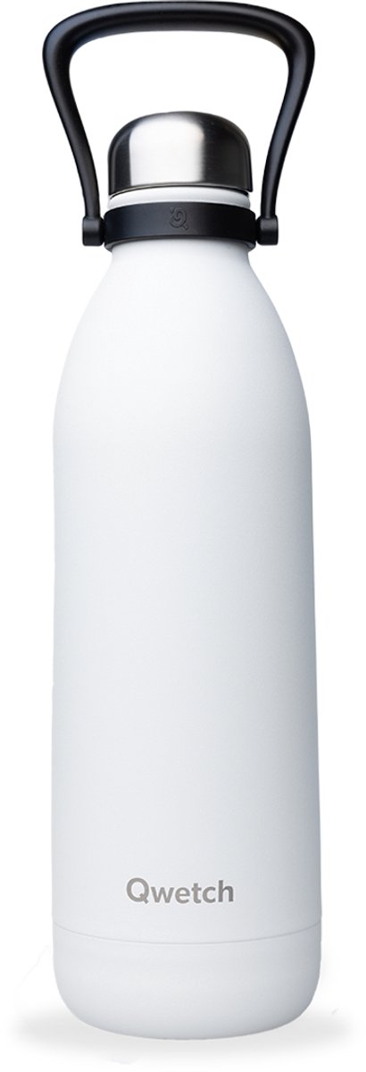 Qwetch - Isothermische fles - Titan Matt Wit- 1,5L