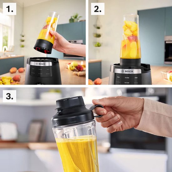 Bosch MMB6654B Serie 6 Blender Zwart van Merkloos — afbeelding 4