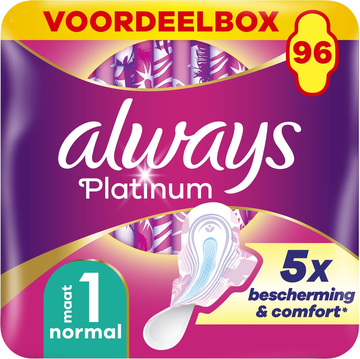 Always Maandverband Platinum Normal Plus 96 stuks
