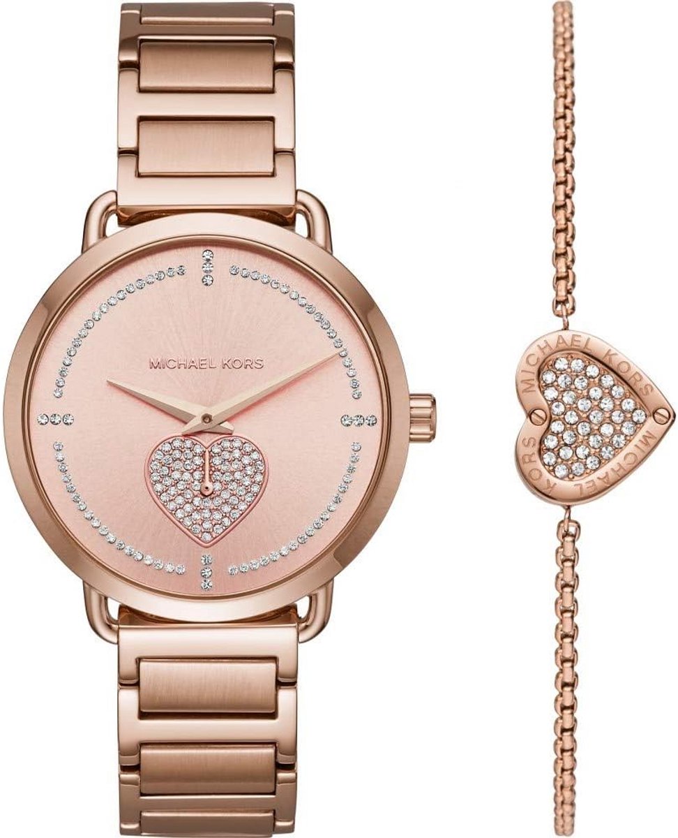 Dameshorloge met Glamoureuze Accenten en Tijdloos Ontwerp