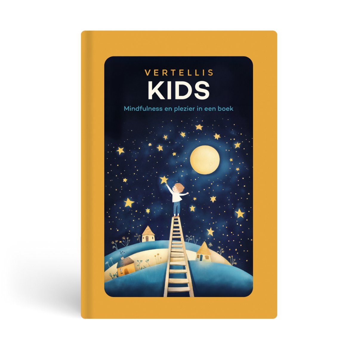 Vertellis KIDS - Dagboek voor Kinderen - Mindfulness Invulboek en Kinder Journal - Notitieboek en Vakantieboek voor Zelfreflectie - Cadeau voor Kinderen