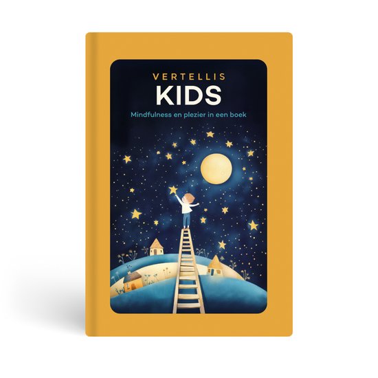 Vertellis KIDS - Mindfulness Dagboek voor Kinderen - vakantieboek voor kinderen - Zelfreflectie - kinder Journal, Invulboek