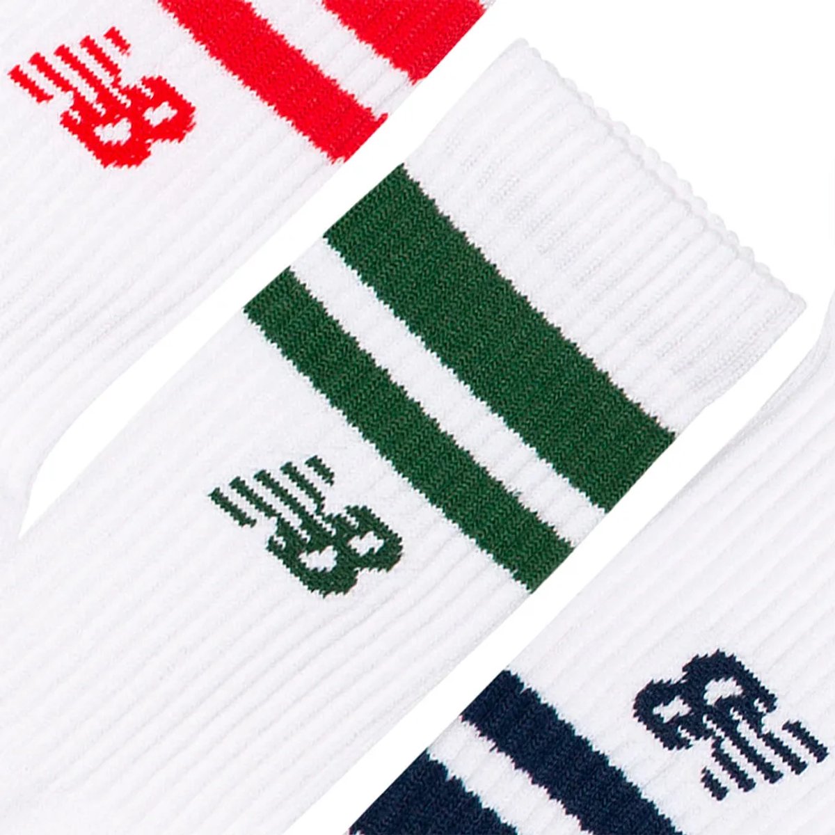 New Balance Active Premium Stripe Crew Sock Unisex Sportsokken - ASSORTED — cadeau in Cadeau-ideeën - foto 3