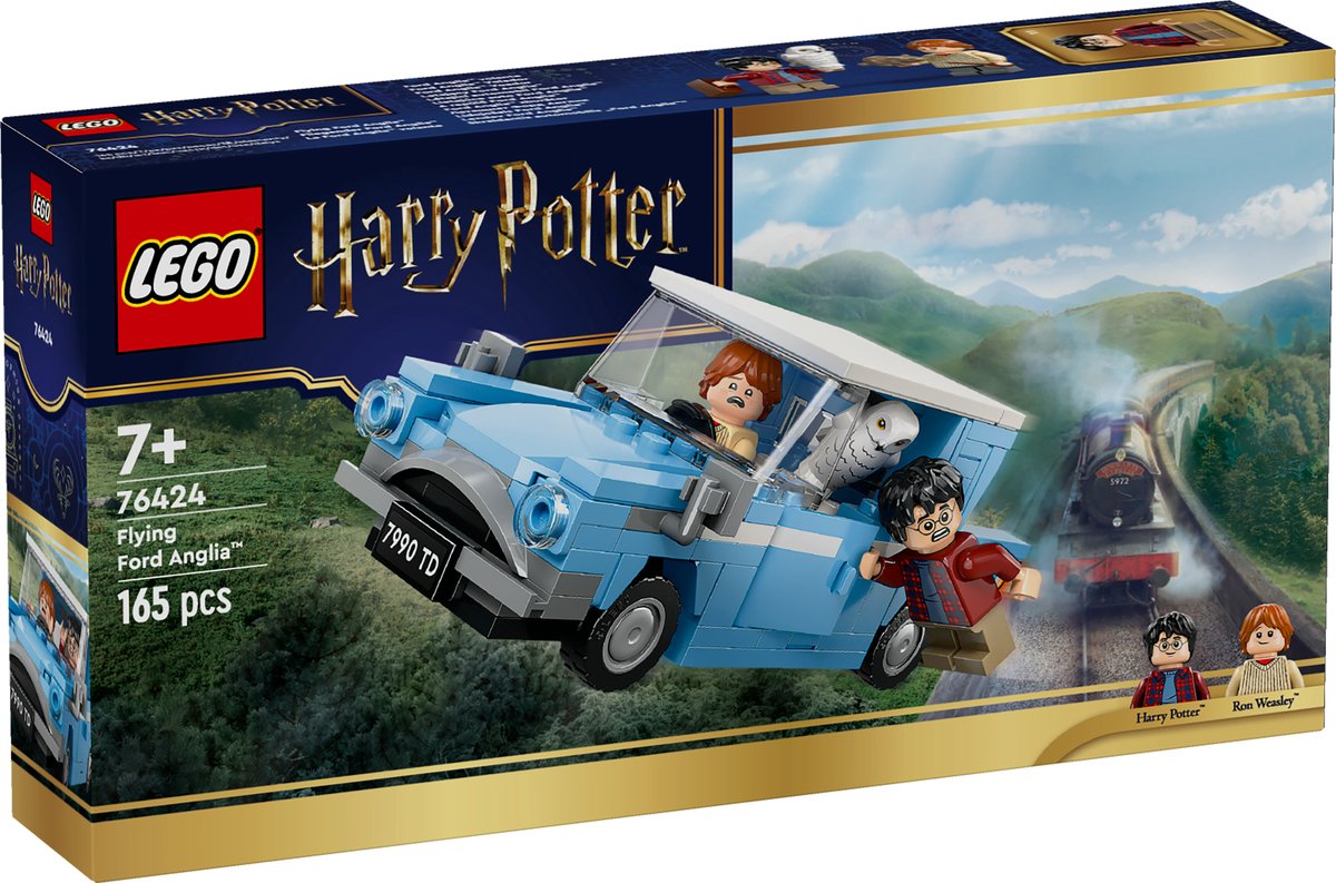 LEGO Harry Potter Vliegende Ford Anglia™ - 76424 — afbeelding 12