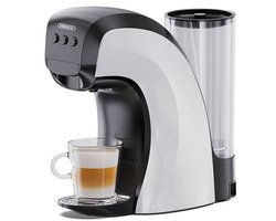 HiBREW H3B - Koffiecupmachine -Zwart-wit design-Automatische Stop-Eenvoudig Personaliseren-Voor Dolce Gusto Cups