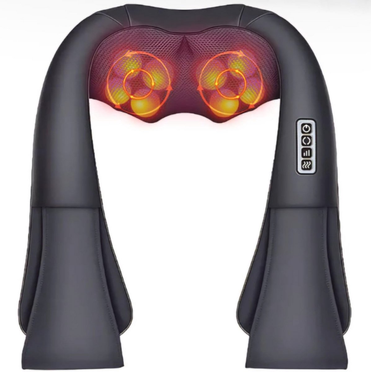 Nekmassageapparaat met warmtefunctie voor ultieme ontspanning