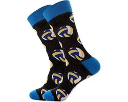 Winkrs - Volleybal sokken - Sokken met volleyballen - Dames/Kinderen maat 34-37 - Sport/Club