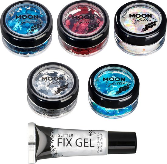GlittersXL - Chunky Glitters (Roségoud) [Volume 8g - Festival Jewels Glitter Outfit GlittersXL - Chunky Glitters (Roségoud) [Volume 8g - Festival Jewels Glitter Outfit