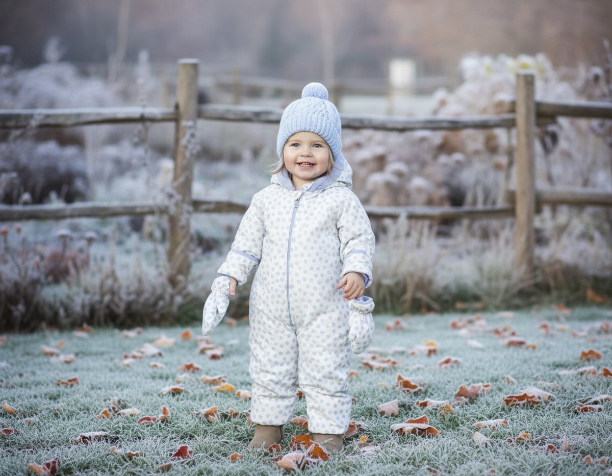 Ducksday Winterpak – Skipak voor baby’s – Sneeuwpak – Snowsuit – Waterdicht & PFAS-vrij – Gerecycled Polyester – Jackie Blauw